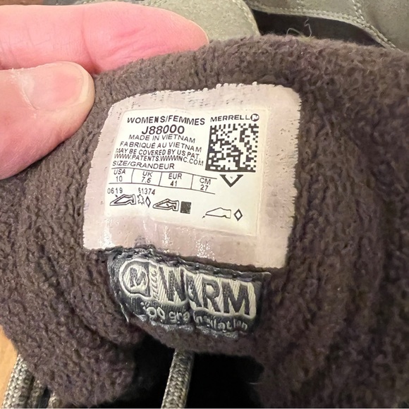 Merrell Women’s Thermo Chill Mid Shell Boot Waterproof SIZE 10 Hiking Boots NWOT - Picture 9 of 12